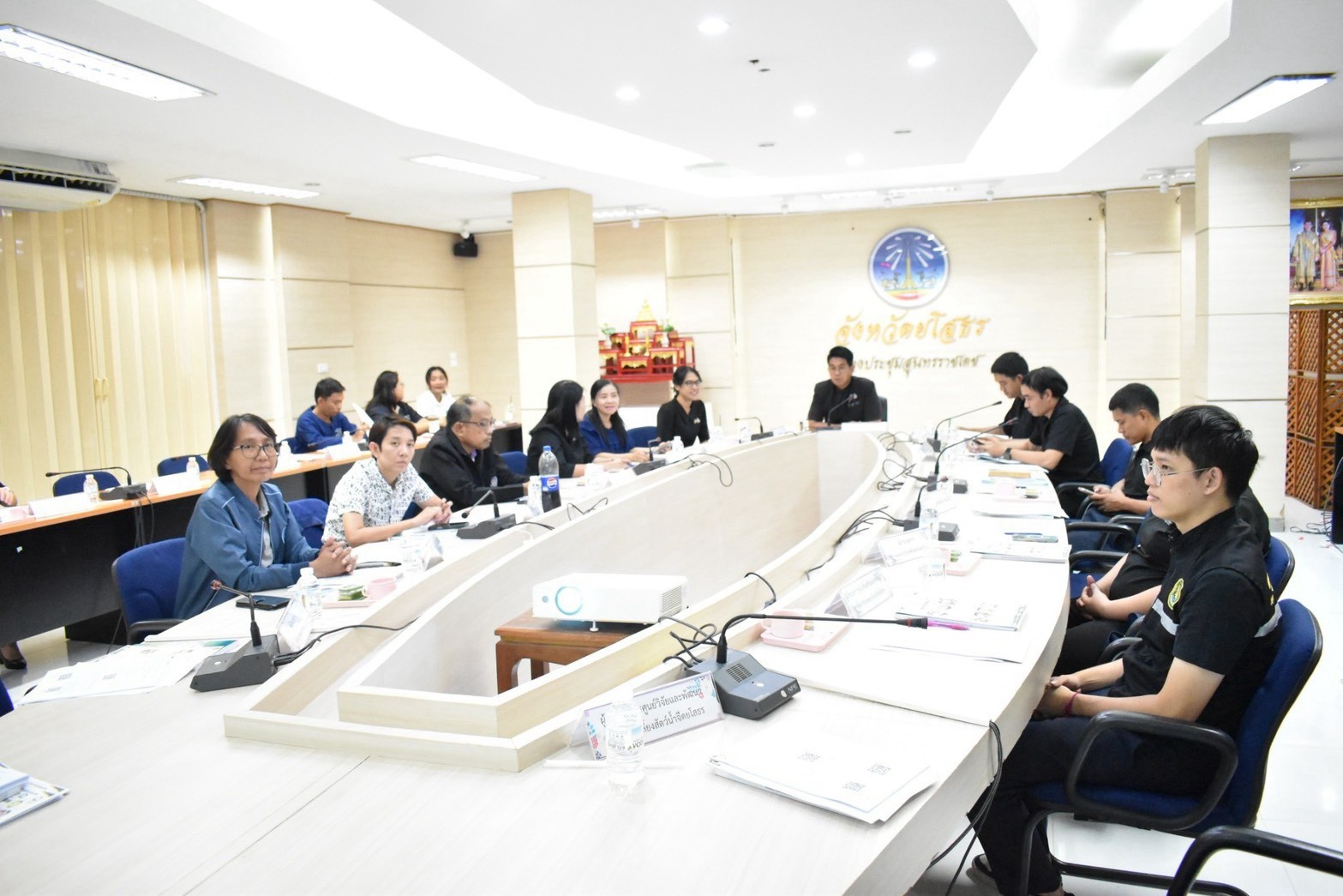 title - ส.ป.ก.ยโสธร ร่วมประชุมคณะกรรมการขับเคลื่อนงานด้านการเกษตรระดับจังหวัด